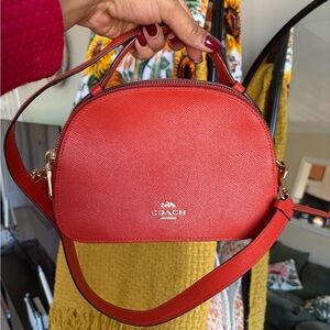 Coach Red Crossbody Bag